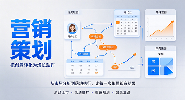 大涌镇营销策划